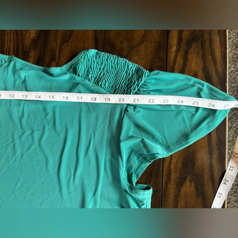 NWT Teal T-shirt Dress - Picture 13 of 16